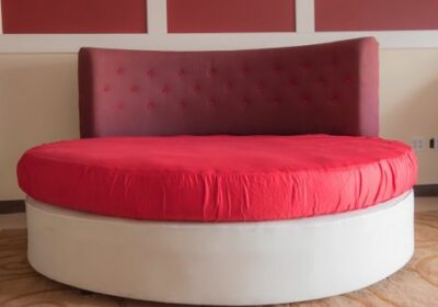 Buy Custom Fitted Bed Sheet Online | Orange Mattress by Custom Bedding