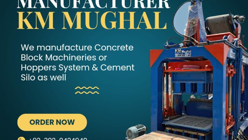 Block Making Machine in Lahore Pakistan | KM Mughal