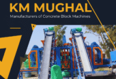 Buy Concrete Block Machine Model P4 in Lahore Pakistan | KM Mughal