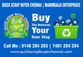 Scrap Buyers in Sunguvarchatram | Quick Scrap Buyer Chennai