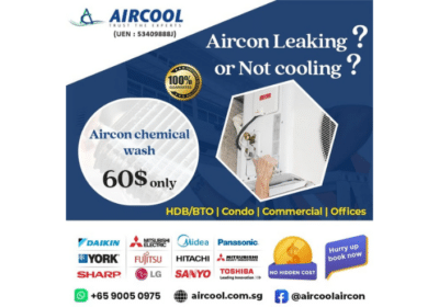 Aircon Chemical Wash in Singapore | Aircool