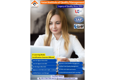 Asian Institute of Quality Management – Internationally Recognized Qualification