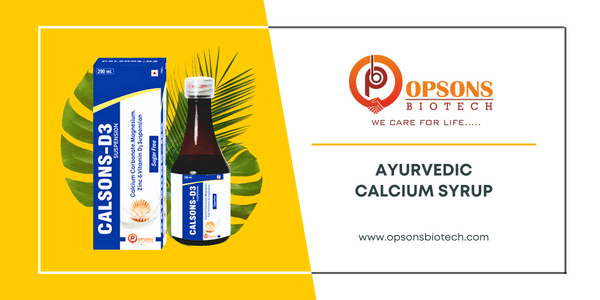 Ayurvedic Calcium Syrup | Opsons Biotech