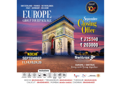 Best Europe Tour Packages | Switrus Holidays