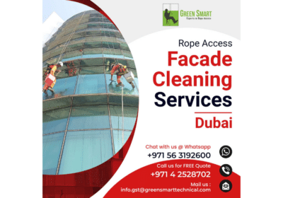 Best Rope Access Facade Cleaning Service in Dubai | Green Smart