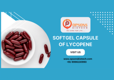 Best Softgel Capsule of Lycopene | Opsons Biotech