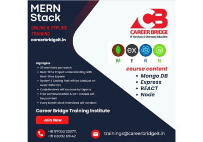 Best Software Training Institute in Hyderabad | Career Bridge IT Services