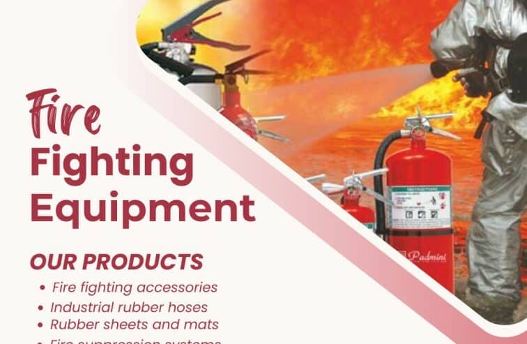 Fire Fighting Equipment Manufacturer in India | Padmini Industries