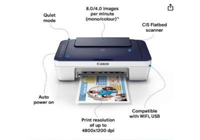 Buy Canon PIXMA E477 Printer in Bangalore – All in One (Print, Scan, Copy) WiFi