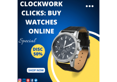 Clockwork Clicks – Buy Watches Online | BondBaga