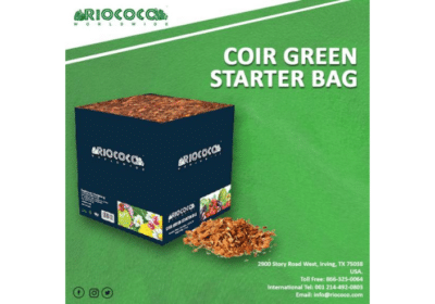Obtain 100% Organic and Nutrient Balanced Medium of Coco Coir For Hydroponics | Riococco