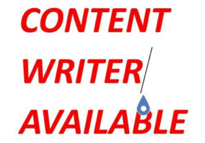 Content and Article Writer in Pakistan