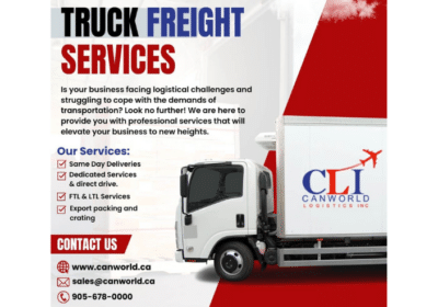Efficient and Reliable Truck Freight Services in Canada | Canworld Logistics