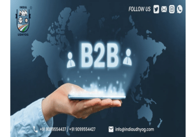 Elevate Your Business with India Udhyog – Your Ultimate B2B Partner!