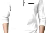 AUSK Mens Henley Neck Full Sleeves Regular Fit Cotton Solid T-Shirts For Men