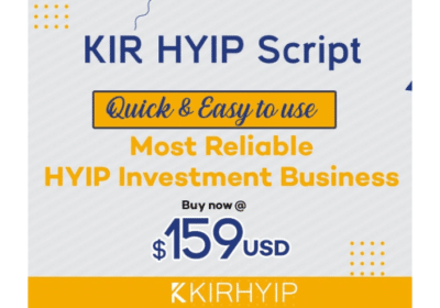 HYIP Script For Sale | KIRHYIP