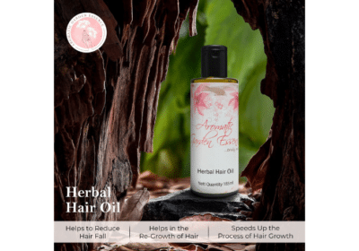 Buy Anti Hair Fall Herbal Hair Oil Online | Aromatic Garden Essence