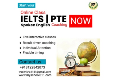 Join Online Class For IELTS/ PTE and Spoken English | Myschool811