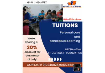 IIT FOUNDATION CLASSES IN KPHB HYDERABAD | MEDHA IIT ACADEMY