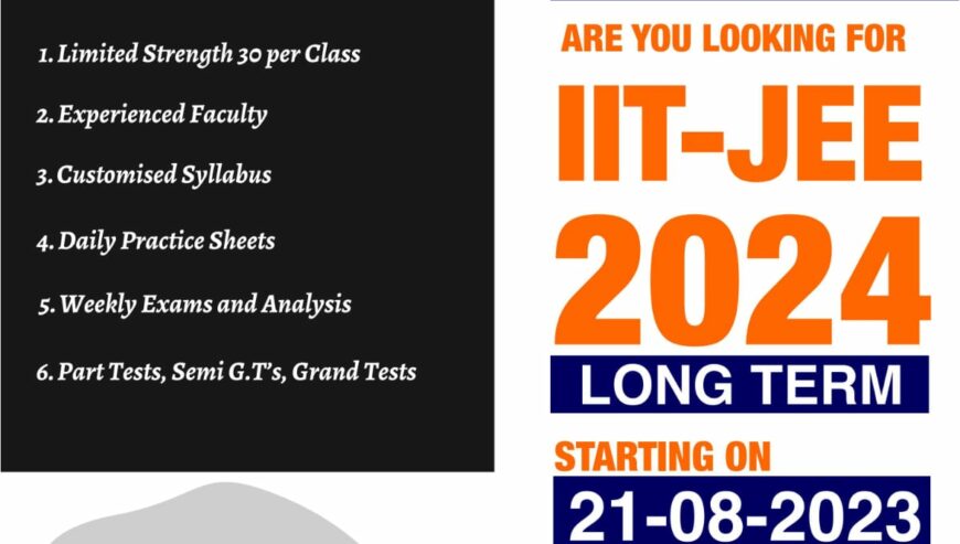 IIT-JEE Short Term Coaching in Hyderabad | Medha IIT Academy