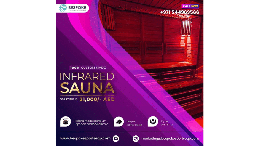 Infrared Sauna For Home in UAE – Buy Now | Bespoke