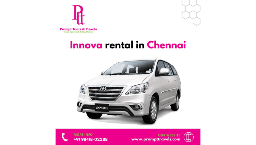 Innova Rental in Chennai | Prompt Tours and Travels