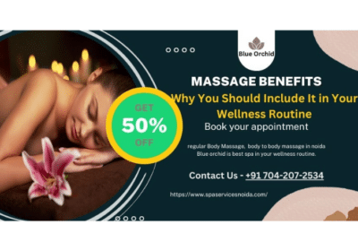 Massage Centres in Noida | Blue Orchid Spa