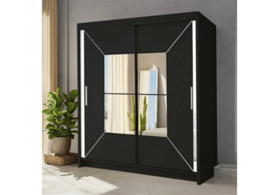 Buy Deluxe and Delighted Sliding Wardrob Cody in UK | Furniture Bazar