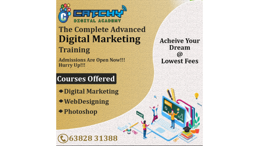 Most Affordable Digital Marketing Academy in Coimbatore | Catchy Digital Academy