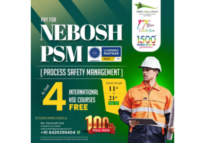 NEBOSH PSM (Process Safety Management) Online Course in Kolkata | Green World Group