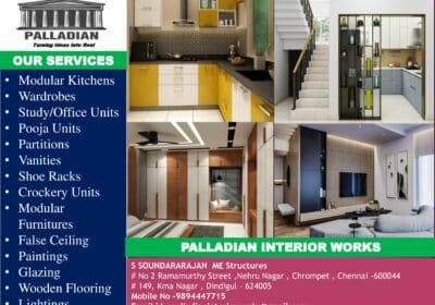 Best Interior Designer in Chrompet | Palladian Interior Works