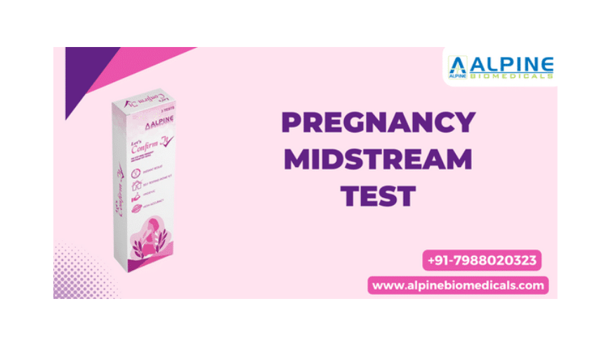 Pregnancy Midstream Test | Alpine Biomedicals