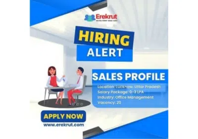Sales-Profile-Job-at-Carrer-Ads-Lucknow-Uttar-Pradesh