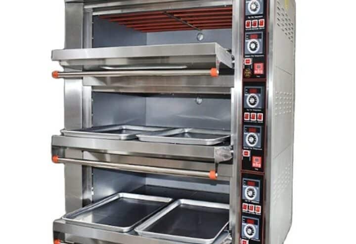 25/50/100 kg Dough Mixer Machine and 9 Trays 3 Decks Gas Oven | Mix Kitchen International