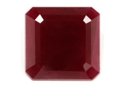 Shop Deep Red Natural Emerald Cut Ruby Online | GemsNY