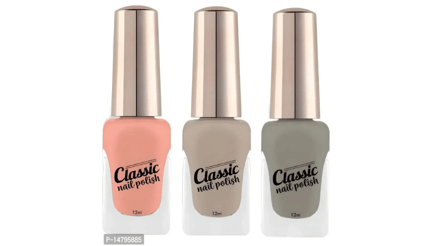 Ultra Lasting Glow Shine Nail Polish For Women’s (Pack of 3 Shades)