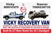 Best Towing and Recovery Services in Chandigarh | Vicky Recovery Van