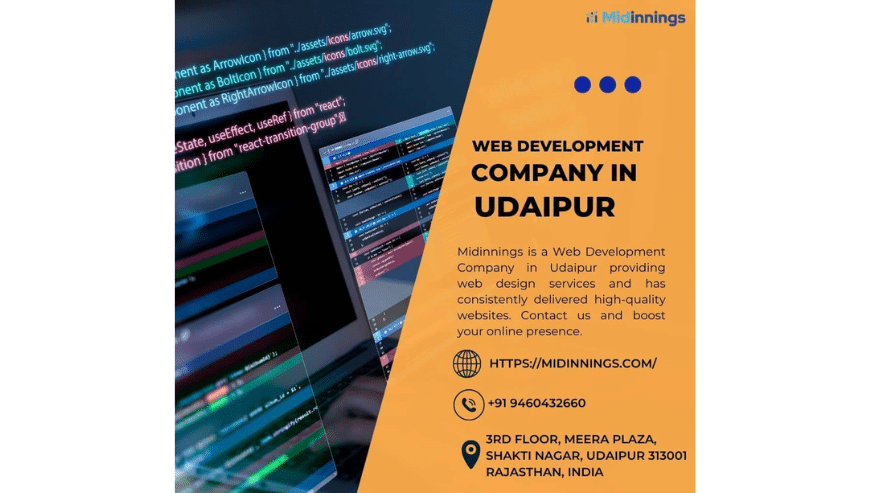 Web Development Company in Udaipur | Midinnings