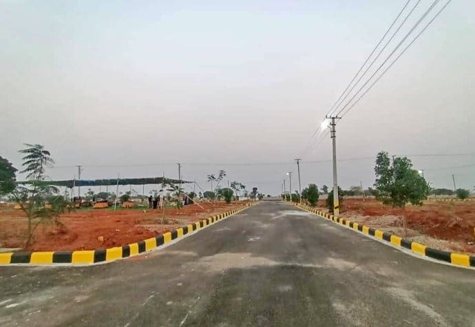 HMDA Plots For Sale in Pharmacity Srisailam Highway Hyderabad