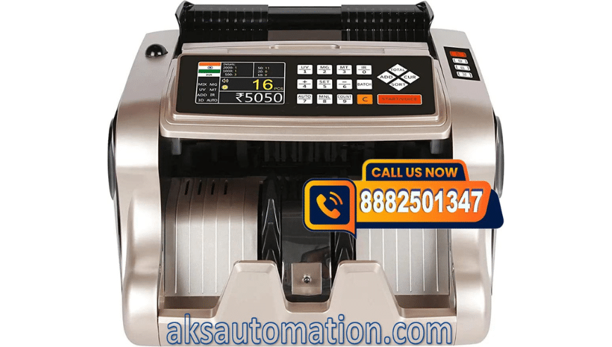 Get The AKS BR 560 Mix Note Counting Machine Price in India | AKS Automation