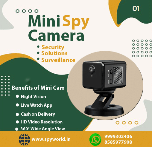 Mini Spy Camera For Home | Spy World