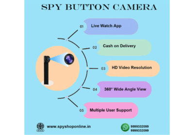 Top Spy Button Camera | Spy Shop Online
