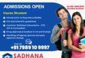 Best Online Pharma Regulatory Affairs Training Institute in Hyderabad | Sadhana Infotech