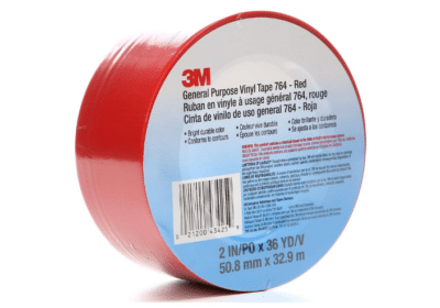 3M 764 | Lane Marking Tape | Red 2″ x 36 Yards | Sarvam Safety Equipment