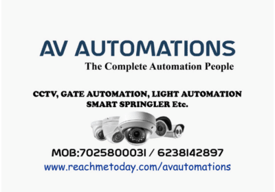CCTV Security System in Ernakulam Kerala  | AV Automation