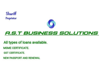 All Types of Loan Available in Bangalore | A.S.T. Business Solutions