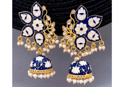 Alluring-Blue-Dome-Jhumkas-Wish-For-Gift