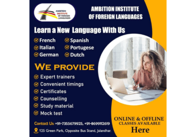 Best Foreign languages School in Jalandhar | Ambition Institute of Foreign Language