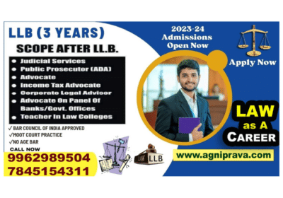 Bachelor of Law (B.L) LLB Admission – Bar Council of India Approved – 2023 -2026 at Chennai | AgniPrava Educational Foundation