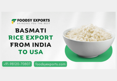 Basmati Rice Export From India to USA | Foodsy Exports